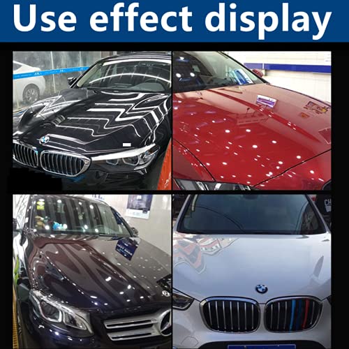 12H Nano Ceramic Coating for Cars Automobile Wax Better than 9H 10H Hardness 30ml 3bottle suit High Gloss Hydrophobicty Anti Scratch Car Paint Protection Kit Last for 3 Years Protection Stains and UV (12H Hardness level suit)
