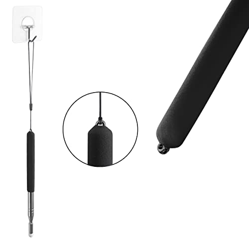 Pointer for Classroom, Set of 3 - Telescoping Teachers Pointer Stick Stainless Steel Retractable Pointer with Felt Tip for Classroom Whiteboard Handheld Presenter 39.4 inch (Black)