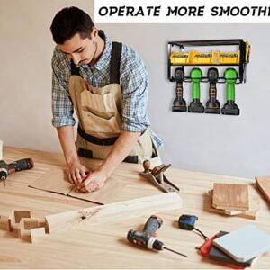 Power Tool Organizer, 3 Layers Drill Holder Wall Mount, Garage Tool Organizers and Storage with 3Pcs Parts Tool Organizers, Gifts for Men Fathers