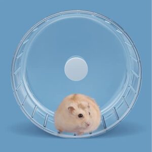 BUCATSTATE Hamster Wheel Silent, 6.7in Hamster Exercise Wheels Basic- Quiet Spinner Hamster Running Wheels for Gerbil Dwarf Syrian Hamster Rat Mice