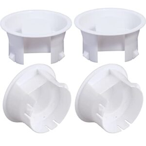 4pieces glass water pitcher lids glass pitcher lid replacement cap stoppers for water jug glass bistro pitcher,white