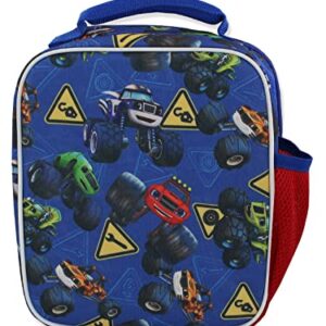 Nickelodeon Blaze and the Monster Machines Boys Girls Soft Insulated School Lunch Box (One Size, Blue)