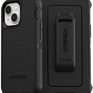 OtterBox Defender Series Screenless Edition Case for iPhone 13 Mini (Only) - Holster Clip Included - Microbial Defense Protection - Non-Retail Packaging - Black