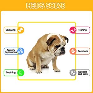 Squeaky Dog Toys for Puppy Small Dogs 18 Units Stuffed Toys with Rubber Toys in Bulk Plush Dog Toy Safe Fetch Chew Toys Pack for Chewing and Teething