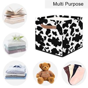 Personalized Storage Baskets Cubes With Photo or Text Custom Storage Bins 13 x 13 x 13 inch Bins Basket Boxes with PU Leather Handles Foldable Storage Cube for Clothes Bedroom Closet Shelves