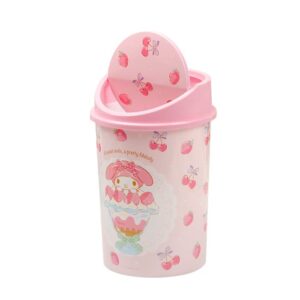 Girls Cute Home Trash Can Bin Waste Baske​t Waste Garbage Can Bin