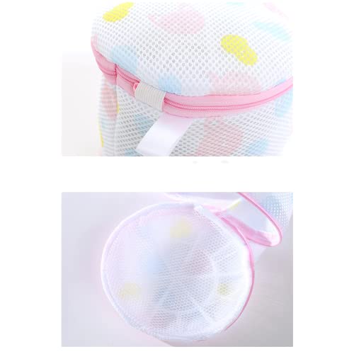 5PCS Laundry Mesh Bags Delicates Wash Bags for Washing Machine,Multi Size for Lingerie, Blouse, Pants, Bra, Underwear, Socks, Coat,Travel Laundry Bag