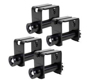 mytee products (4 pack) sliding winch, ll double l track flatbed trailer truck winches