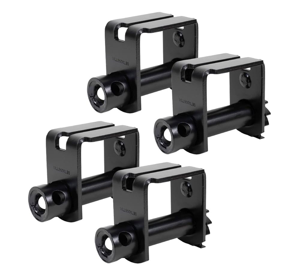 Mytee Products (4 Pack) Sliding Winch, LL Double L Track Flatbed Trailer Truck Winches