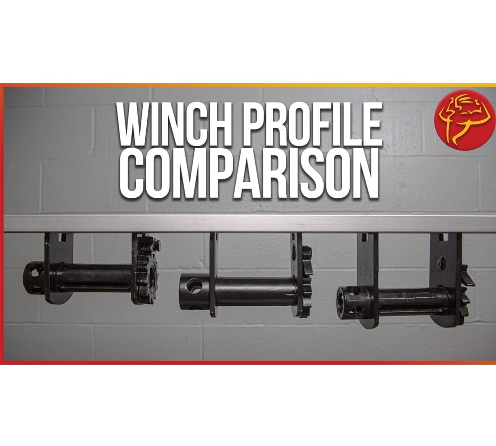 Mytee Products (4 Pack) Sliding Winch, LL Double L Track Flatbed Trailer Truck Winches