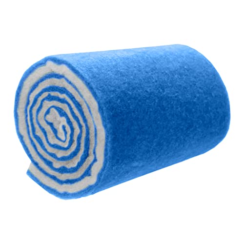 BIG Kahuna Aquarium Filter Floss Rolls – 12-inch Pond and Aquarium Filter Media – 1-inch Thick Wet/Dry Aquarium Filter Pad – 10ft - Bonded Filter Media Pad for Freshwater or Marine Aquariums, Ponds