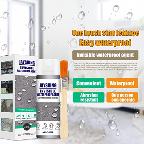 Leak Stopper Sealant Spray, Clear Leak Sealer Spray,Water-proof Repair Sealant Spray,Ideal for Drain & Plastic Pipe Leaks & Cracks,Instant Repair & Long Lasting Protection,Interior & Exterior Use 30ML