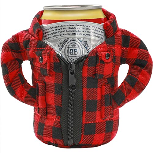 Beverage Jacket Can Cover Drink Insulated Coolers For 12oz Fun Gifts for Family and Fiends