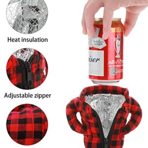 Beverage Jacket Can Cover Drink Insulated Coolers For 12oz Fun Gifts for Family and Fiends