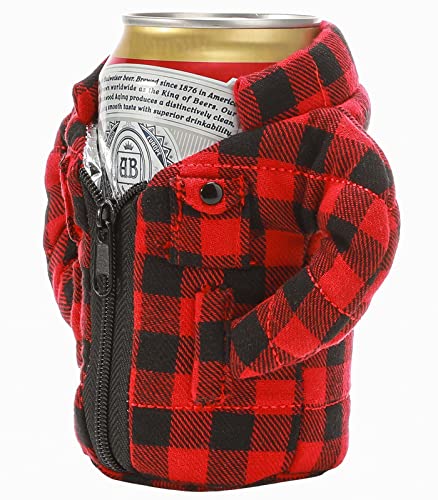 Beverage Jacket Can Cover Drink Insulated Coolers For 12oz Fun Gifts for Family and Fiends