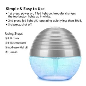 ap airpleasure 2-Pack Water-Based Purifier Air Washer, Revitalizer & Fresh Aire Freshener, Air Fresher with 6 LED Color Changing Mood Light for Rooms