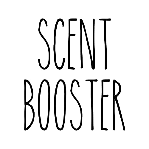 Black - Scent Booster Vinyl Decal - Skinny Farmhouse Style for Laundry Room - 5w x 5.5h inches - Die Cut Sticker