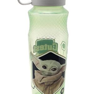 Grogu School Supplies Bundle Baby Yoda Lunch Box Set - 4 Pc Grogu Lunch Box with Water Bottle, Baby Yoda Stickers, More (Baby Yoda Lunch Bag)