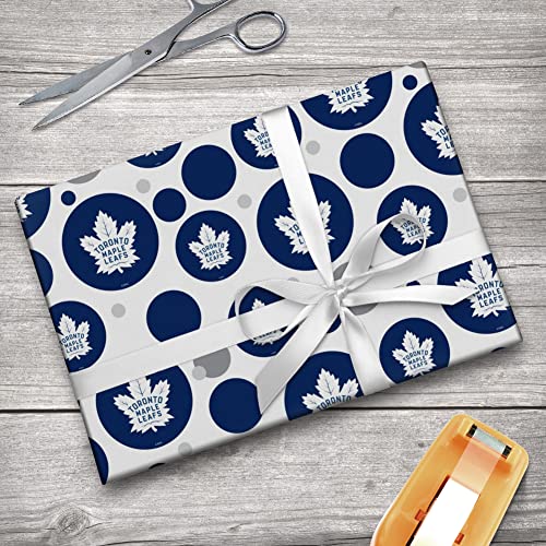 GRAPHICS & MORE Toronto Maple Leafs Logo Gift Wrap Wrapping Paper Roll