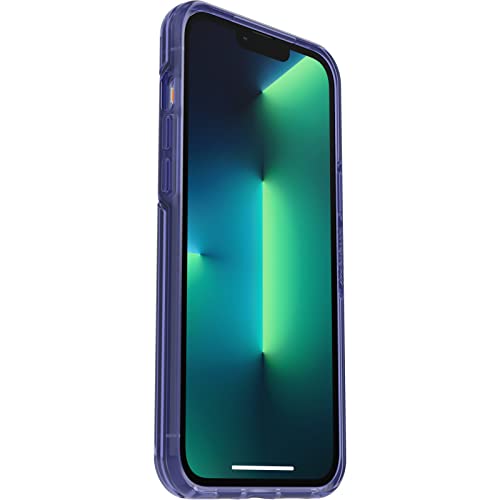 OtterBox iPhone 13 Pro Max & iPhone 12 Pro Max Symmetry Series+ Case - Feelin' Blue, ultra-sleek, snaps to MagSafe, raised edges protect camera & screen