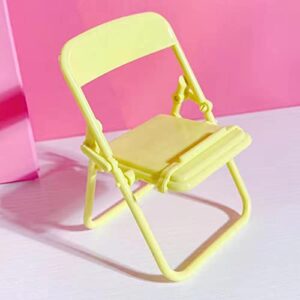 cell phone stand holder mini chair shape foldable universal mobile phone holder for tablet phone