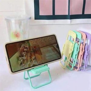 Cell Phone Stand Holder Mini Chair Shape Foldable Universal Mobile Phone Holder for Tablet Phone