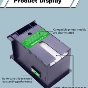 NEXTPAGE T6711 Ink Maintenance Tank with chip Remanufactured for WF7710 WF7720 WF3620 WF3640 WF7110 WF7610 WF7620 Printer (T671100 Ink Maintenance Box 1 Pack)