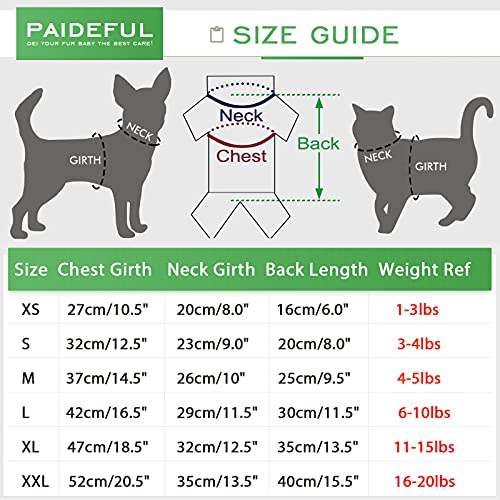 PAIDEFUL Dog Pajamas with Feet Adorable Plaid Pjs for Small Dogs Cute Cats Girls Overalls Shirts Bib Pants with Cap Pet Puppy Chihuahua Clothes for Spring Summer Sleepwear Dachshund Apparel Purple S