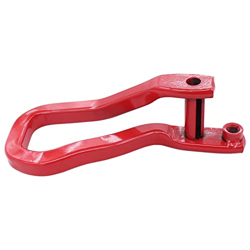 XtremeAmazing 2Pcs Red Front Driver and Passenger Side Tow Hook Kits for Sierra 1500 2019-2021