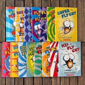 Fly Guy 15 Books Complete Series Collection Pack Set, 1-15 Books of Boxed Set