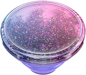 popsockets poptop (top only. base sold separately) swappable top for popsockets phone grip base, tidepool poptop - glitter ombre