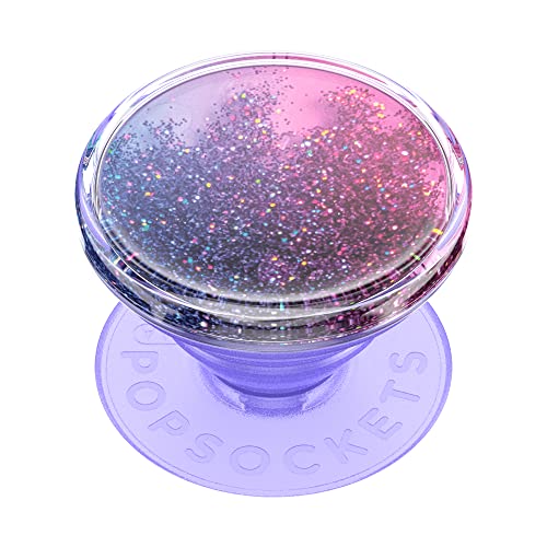 PopSockets PopTop (Top only. Base Sold Separately) Swappable Top for PopSockets Phone Grip Base, Tidepool PopTop - Glitter Ombre