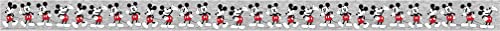 Eureka 845665 Disney Retro Mickey Mouse Poses Decorative Classroom and Bulletin Board Trim for Teachers, 2.25" Wide with 37 Feet Total, Multicolor, 12 Strips