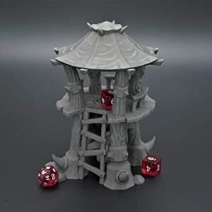 EnderToys Orc Watchtower by Makers Anvil, 3D Printed Tabletop RPG Scenery and Wargame Terrain for 28mm Miniatures