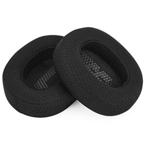 Ear Pads for JBL Lifestyle E65BTNC, Duet NC, Live 650 BTNC, Live 660 BTNC Headphones Replacement Ear Cushions, Ear Covers, Headset Earpads (Mesh Fabric/Black)