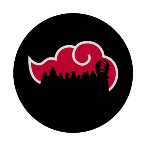 Naruto Shippuden Akatsuki Silhouette PopSockets Standard PopGrip