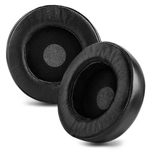 ear pads for akg k701 k702 q701 q702 k601 k612 k712 headphones replacement ear cushions, ear covers, headset earpads (sheepskin/black)