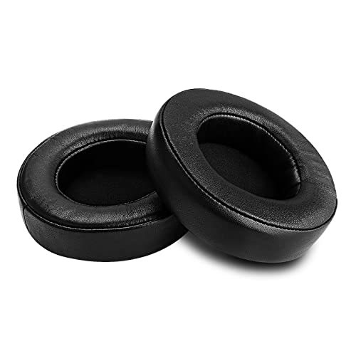 Ear Pads for AKG K701 K702 Q701 Q702 K601 K612 K712 Headphones Replacement Ear Cushions, Ear Covers, Headset Earpads (Sheepskin/Black)