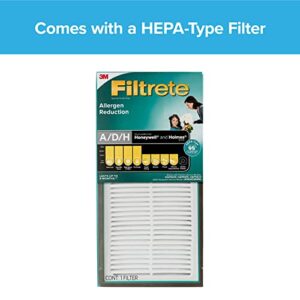 Filtrete Room Air Purifier Table Top Device FAP-TT-ADH with HEPA-Type Air Filter, Designed for Small rooms up to 80 sq. ft.