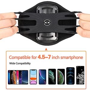 Backpack Strap Clip for Phone, Backpack/Outdoor Bag Strap Mount for Cell Phone,Backpack Phone Holder Fit Travel, Hiking, Camping,Outdoor, Mountaineering