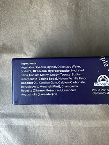 ELIMS Reflection Toothpaste 2 Pack - Lavender Vanilla Mint & Pineapple Orange Mint Flavor - Natural Toothpaste for Whitening & Sensitive Teeth - Nano-Hydroxyapatite & Xylitol - Fluoride Free - 2 x 4oz