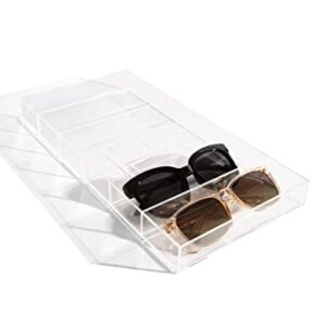 the prosperity room | Acrylic Sunglasses Organizer case organizers sunglass holder eyeglass glasses budget envelopes envelope budgeting jewelry makeup storage saving real savings, Clear