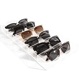 the prosperity room | Acrylic Sunglasses Organizer case organizers sunglass holder eyeglass glasses budget envelopes envelope budgeting jewelry makeup storage saving real savings, Clear