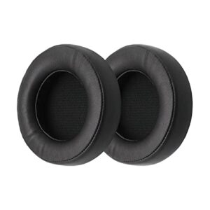 1 pair earpads ear cushions protein leather memory foam replacement repair parts compatible with corsair virtuoso rgb wireless se headphones black
