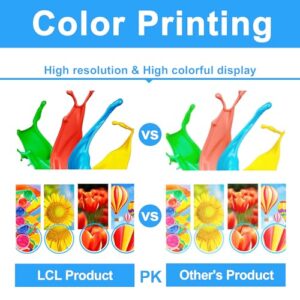LCL Remanufactured Toner Cartridge Replacement for HP 126A CE310A CE311A CE312A CE313A CF341A Laserjet Pro CP1020 CP1025 CP1025nw Laserjet 100 Color MFP M175 M175nw (4-Pack Black Cyan Magenta Yellow)