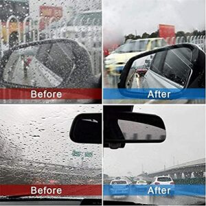 LaIzqIan 100ml Car Glass Waterproof Coating Agent - 2 Pcs Auto Glass Anti Fog Spray, Anti Fog Rain Repellent Spray Nano Rain Remover for Windows, Windshields, Mirrors, Shower Doors