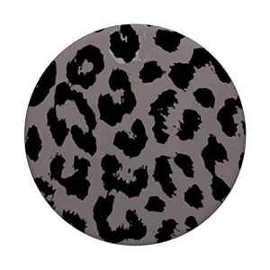 Leopard Cheetah Black Pattern Phone Popper PopSockets Swappable PopGrip