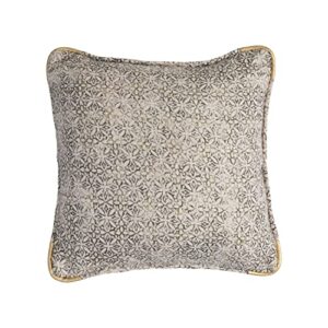 creative co-op 18" square cotton distressed pillow