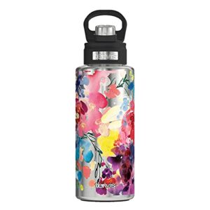 tervis creativeingrid - aura insulated tumbler 32oz wide mouth bottle stainless steel
