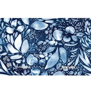 Tervis CreativeIngrid-Navy Full Flower Insulated Tumbler, 20oz Legacy, Stainless Steel